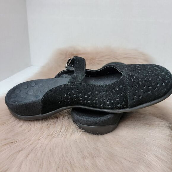 Vionic Lidia Clogs Mary Jane Buckle Black Womens Shoes Size 7 - Picture 8 of 10